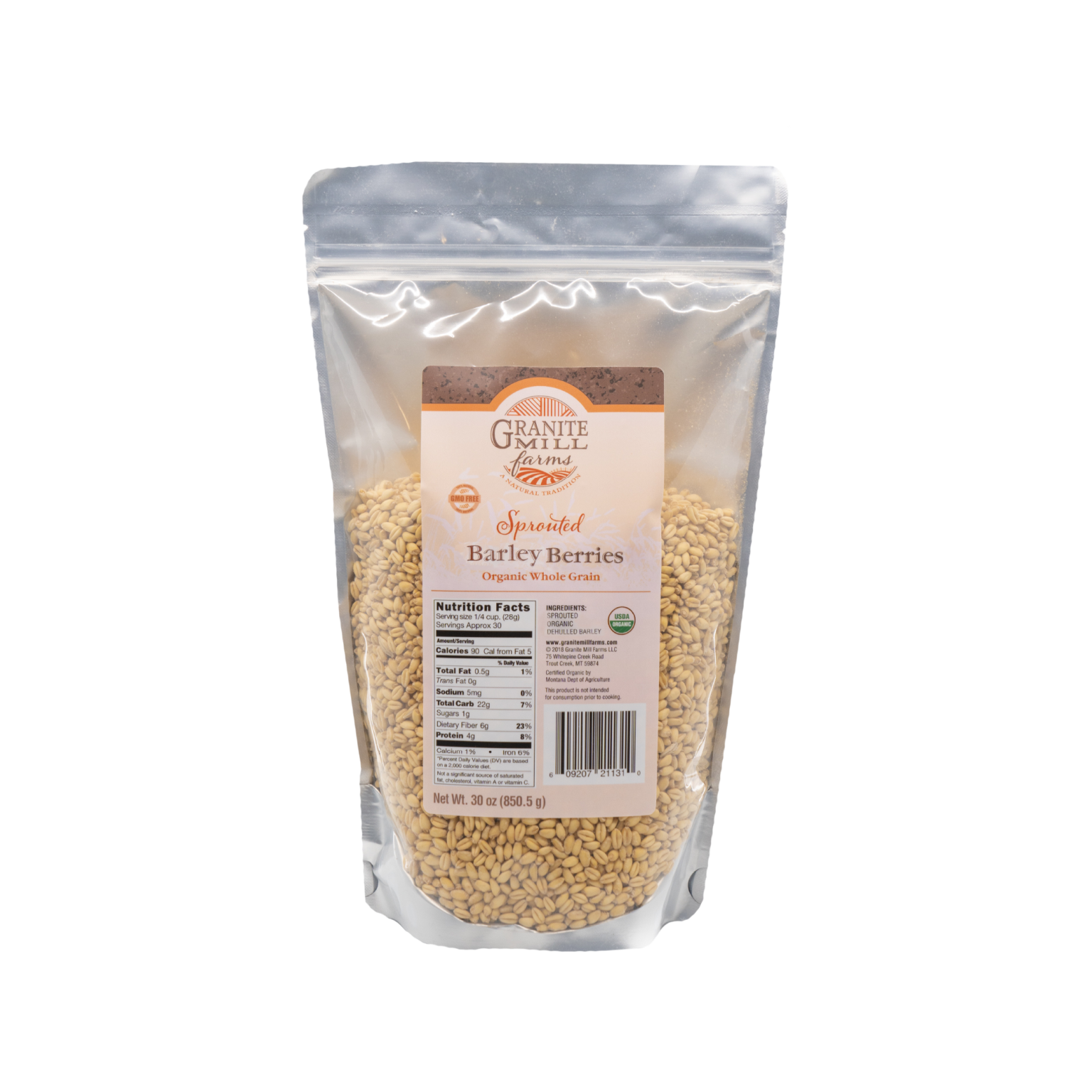 Barley Berries Granite Mill Farms