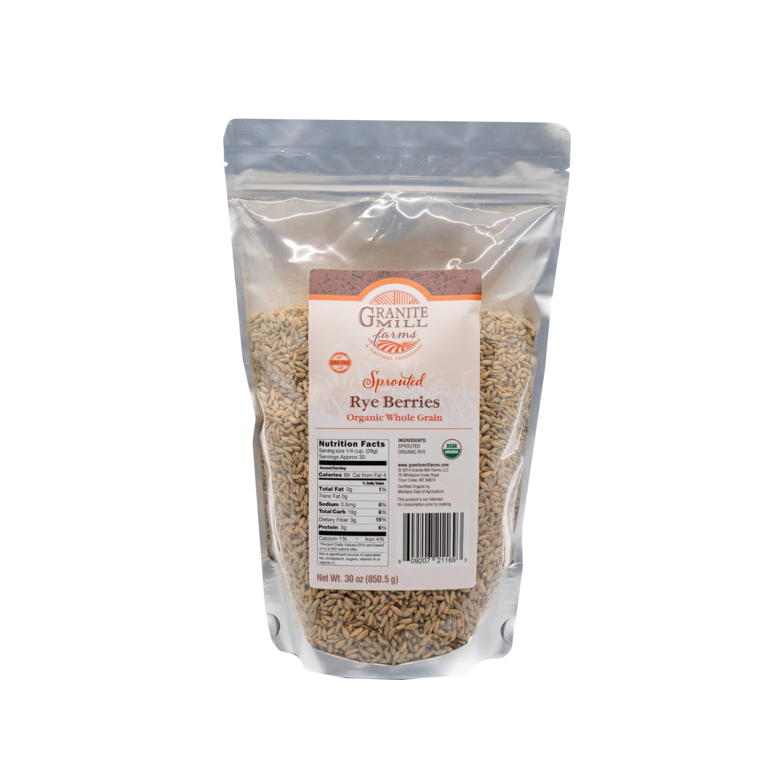 Red Fife Wheat Berries Granite Mill Farms