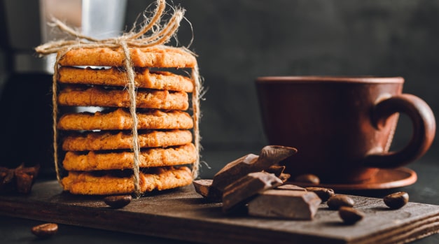 Coffee Wafer Cookies