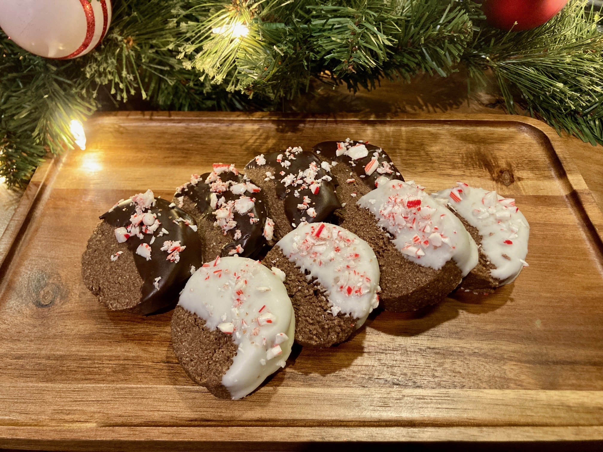 Chocolate Shortbread Cookies
